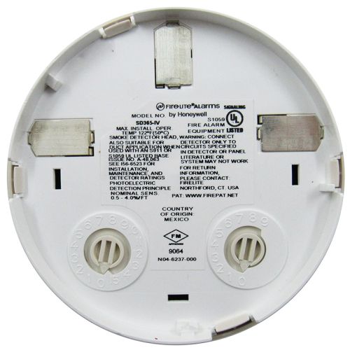 SD365-IV | Fire-Lite Intelligent Addressable Photoelectric Smoke Detector, Ivory