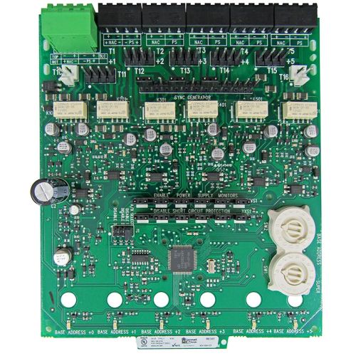 MMO-6SF | Gamewell-FCI Six-Circuit Supervised Control Module