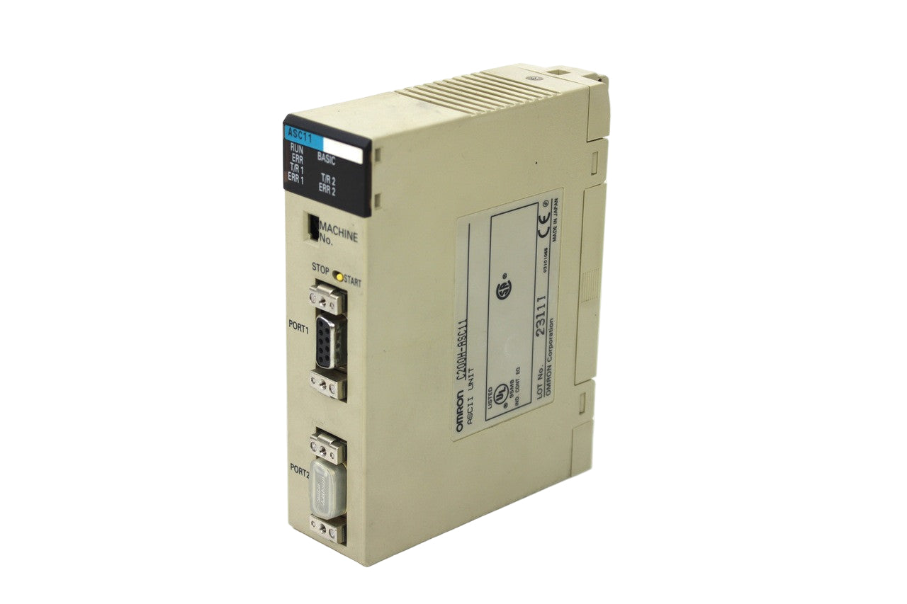 C200H-ASC11 | Omron ASCII Communication Module Dual RS-232C Ports 200 KB Memory