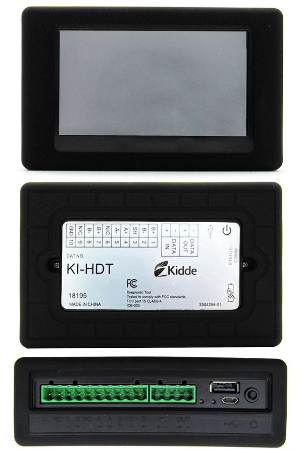Kidde KI-HDT Handheld Diagnostic Tool for Intelligent Fire Alarm Signaling Line Circuit Testing and Diagnostics