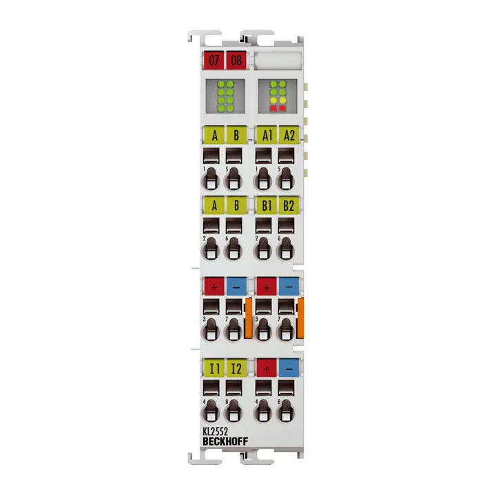 KL2552 | Beckhoff 2-Channel Motion Interface Bus Terminal for DC Motors, 48 V DC, 5 A