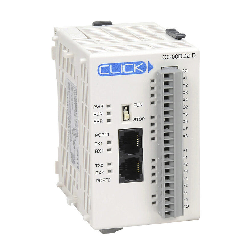C0-00DD2-D | Automation Direct CLICK Basic 8-In/6-Out 24VDC PLC