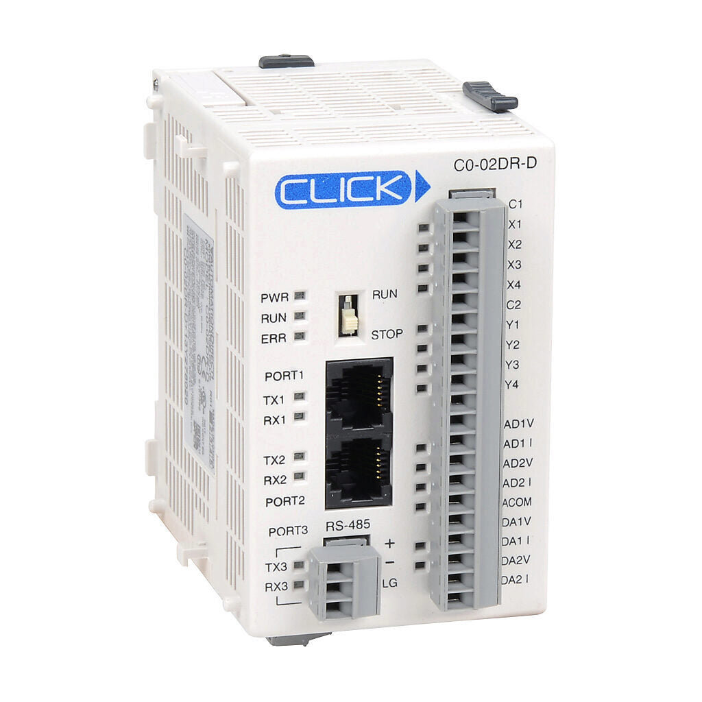 C0-02DR-D | Automation Direct Compact PLC Module with Relay Outputs