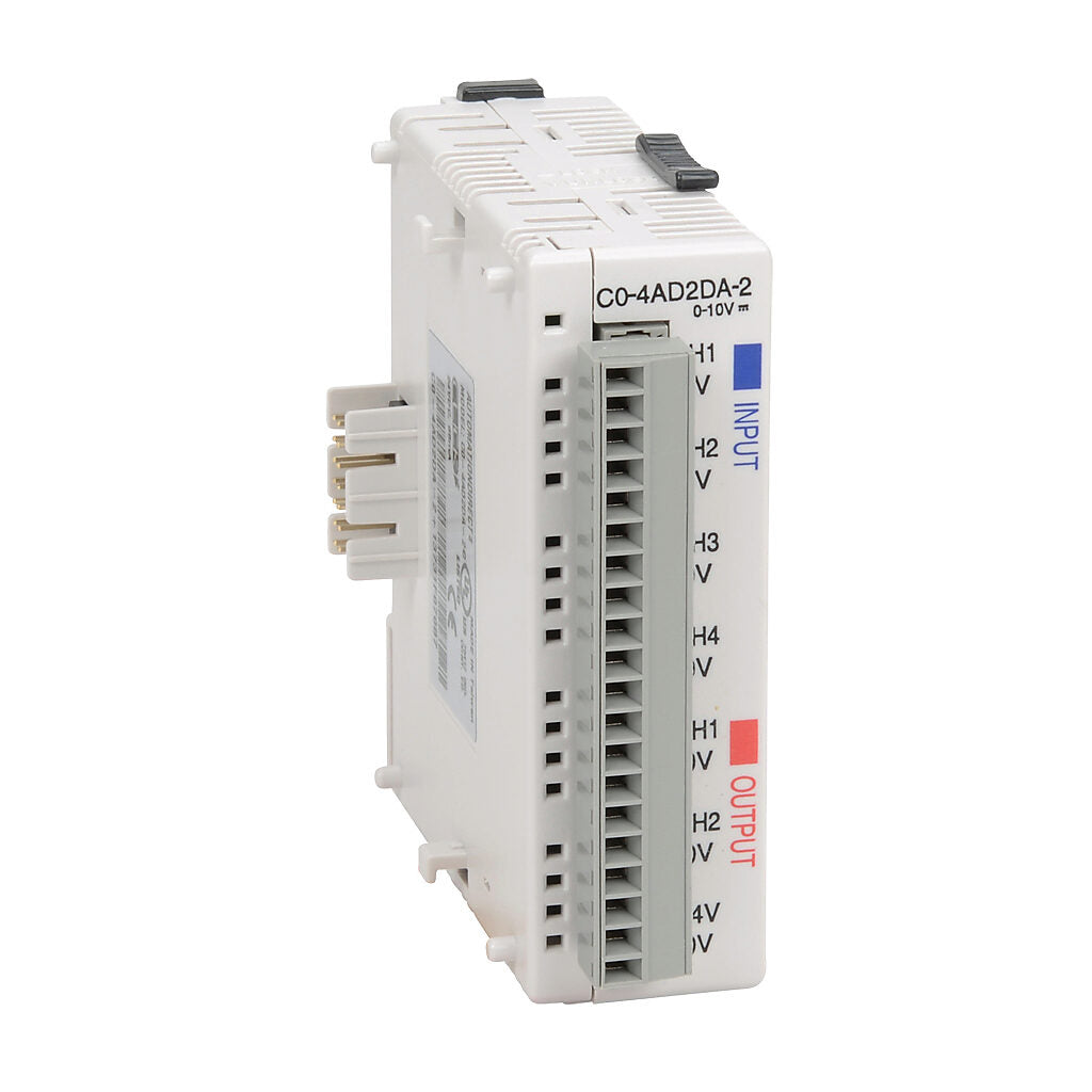 C0-4AD2DA-2 | CLICK 4AI/2AO 0–10VDC Analog Combo I/O Module