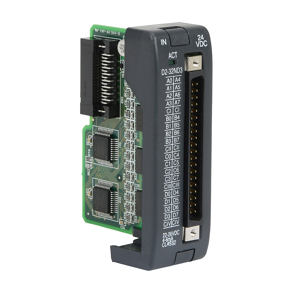 D2-32ND3 | Automation Direct DL205 32-Point 24VDC Discrete Input Module