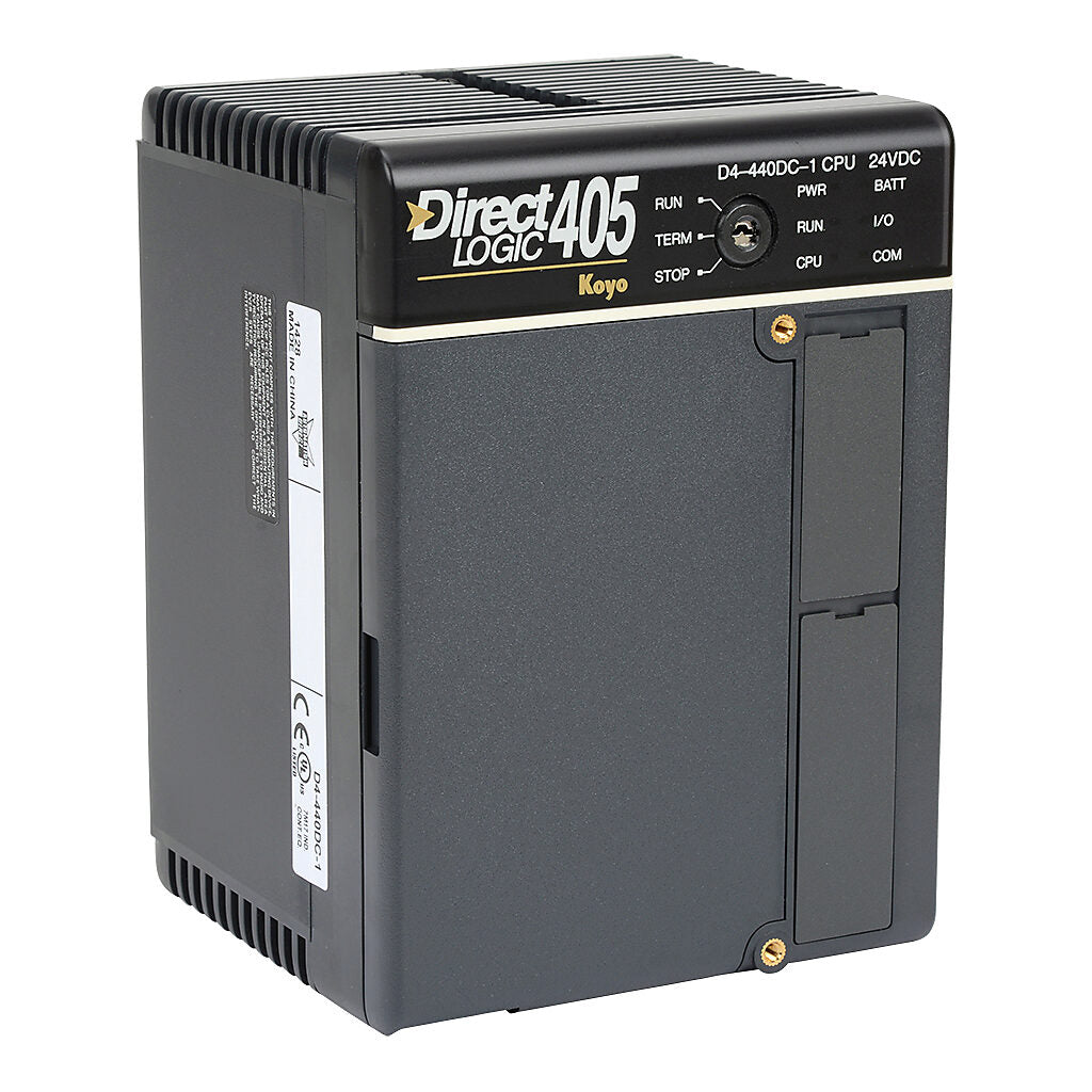 D4-440DC-1 | Automation Direct DirectLOGIC 405 PLC CPU, 24VDC