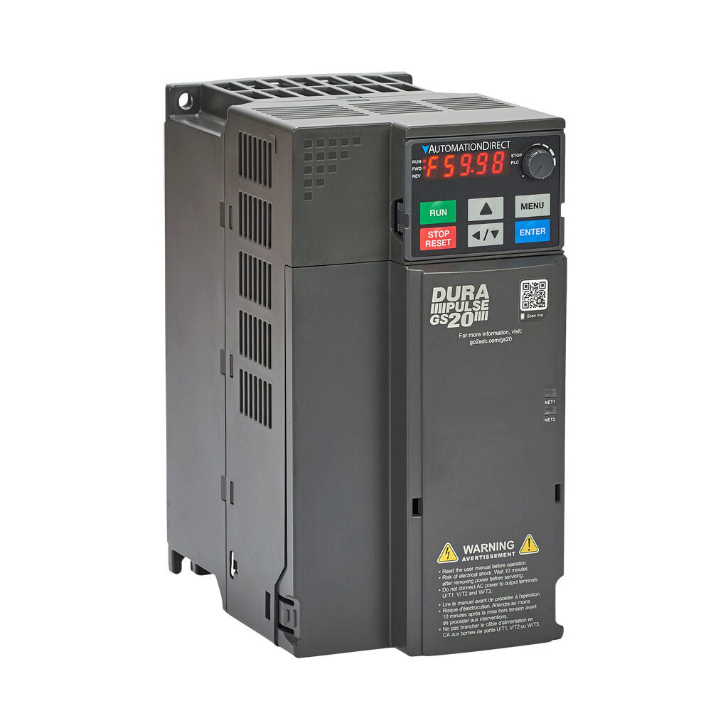 GS23-27P5 | Automation Direct 7-1/2HP 230VAC General Purpose AC Drive