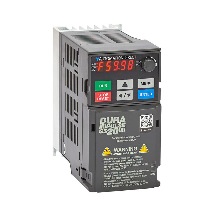 GS23-40P5 | Automation Direct DURApulse GS20 1/2HP 460V AC Drive