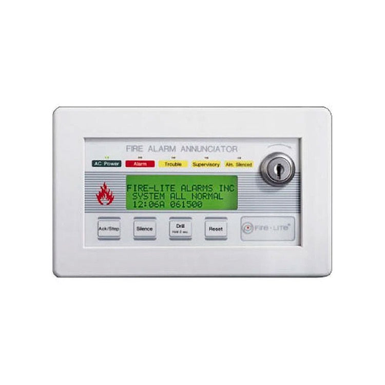 LCD-80F | Fire-Lite 80-Character Backlit LCD Remote Fire Alarm Annunciator