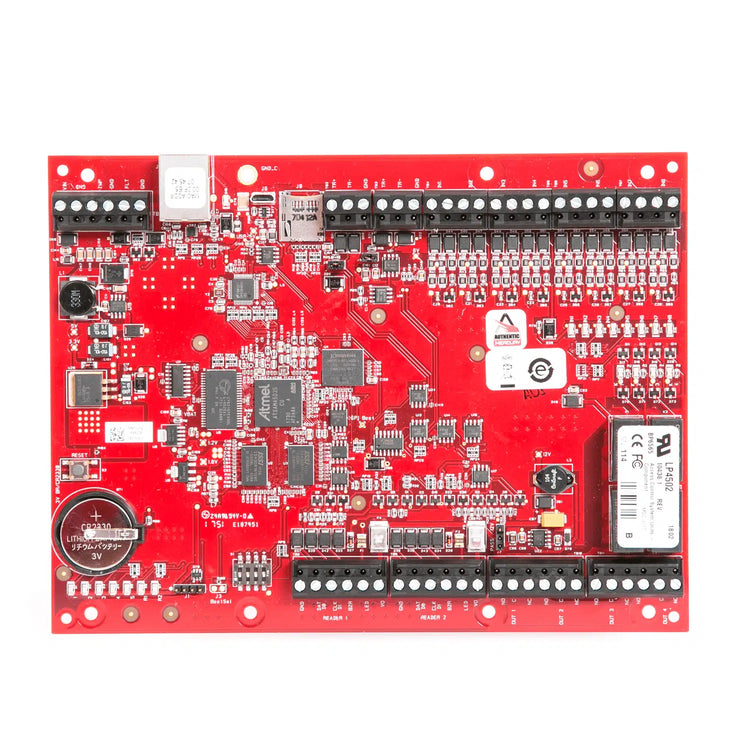 LP4502 | Mercury Security Intelligent Access Controller with 2 Readers, 8 Inputs, and 4 Relay Outputs