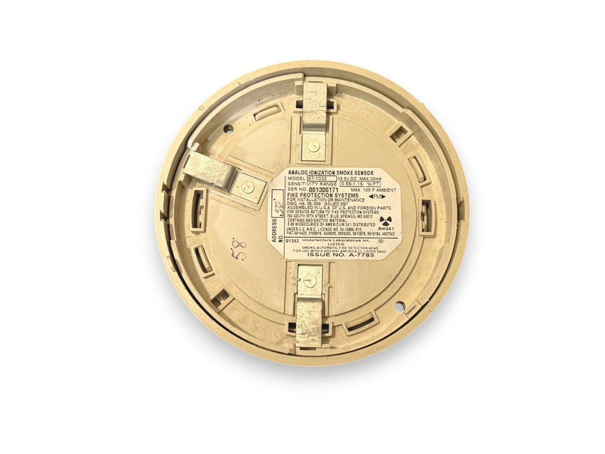 Fike 67-1032 Analog Ionization Smoke Detector Head
