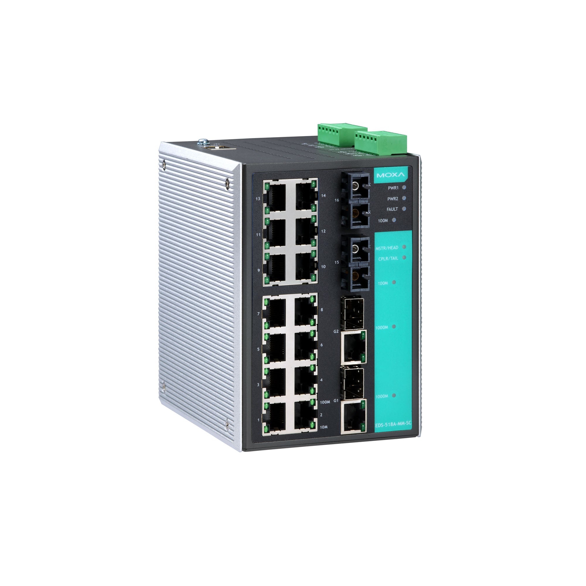 EDS-518A | Moxa Managed Gigabit Ethernet Switch