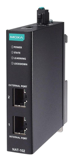 Moxa NAT-102 2-Port Industrial Network Address Translation Device