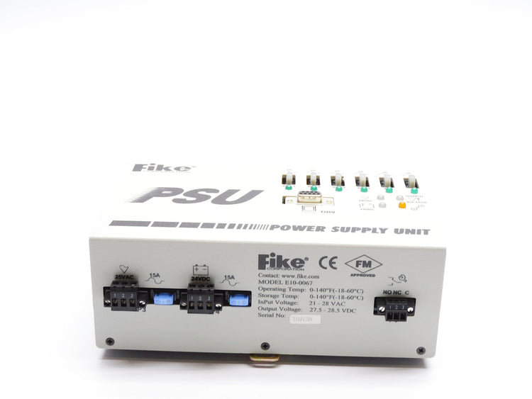 Fike E10-0067 24 VDC 5A Power Supply Unit with LED Status Display