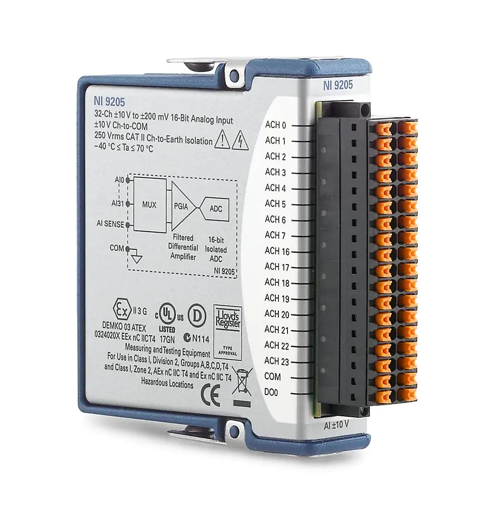 NI-9205 | National Instruments 32-Channel Voltage Input Module