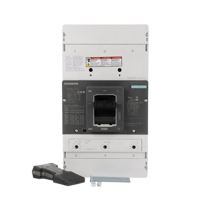 NNX3B120 | Siemens Circuit Breaker 1200A 3-Pole 480V VL Series