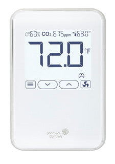 Johnson Controls NSB8BTC240-0 NS8000 Temperature and CO2 Network Sensor