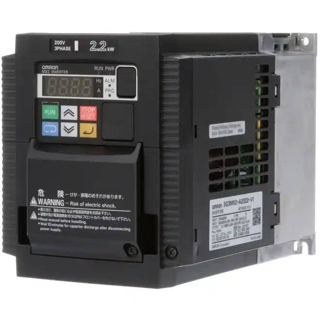 3G3MX2-A2022-V1 | Omron MX2 Series 2.2 kW 3-Phase Variable Frequency Drive 240V 11A