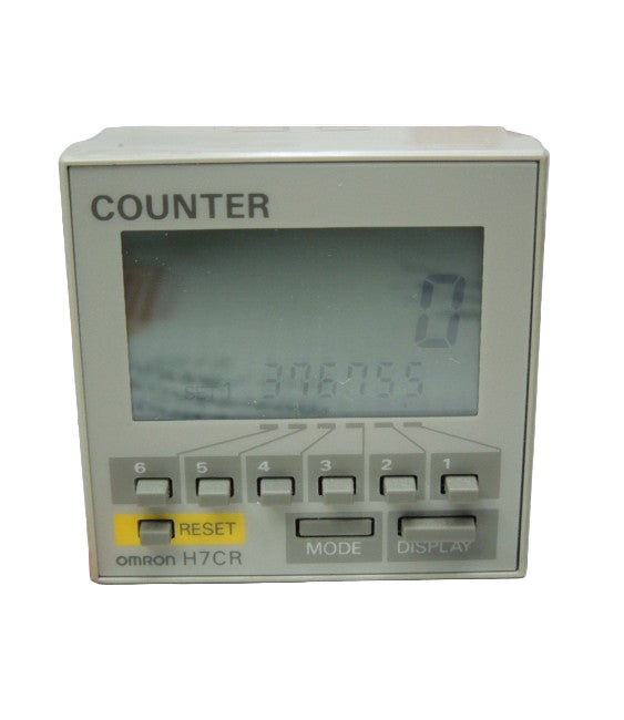 H7CR-BWVG-500 | Omron H7CR Series Dual Preset Digital Counter AC/DC Panel Mount