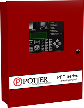 PFC-4410G3 | Potter Multi-Hazard Releasing Control Panel for Fire Suppression Systems