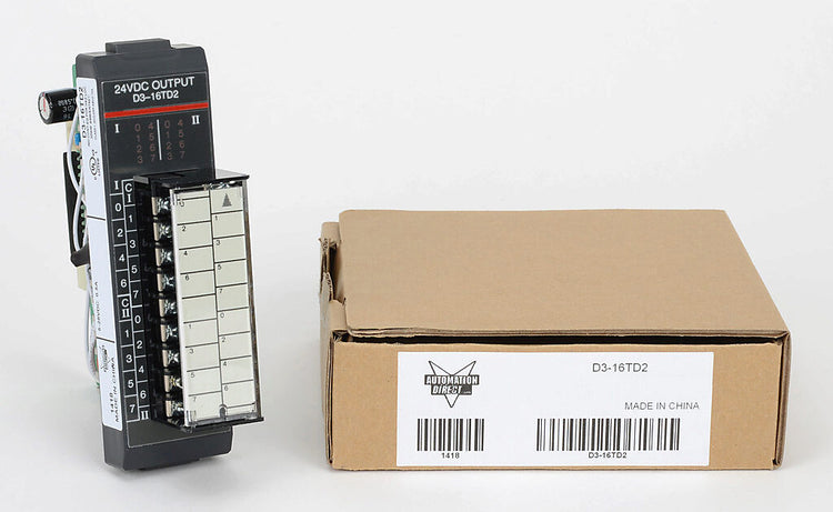 D3-16TD2 | Automation Direct DL305 16-Point 6–24VDC Sourcing Output Module