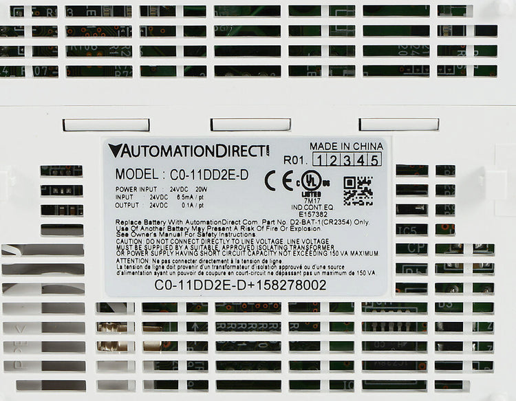 C0-11DD2E-D | Automation Direct CLICK Ethernet 24VDC Micro PLC