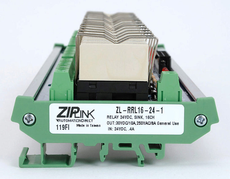 ZL-RRL16-24-1 | Automation Direct ZIPLink 16-Point 24VDC Relay Output Module