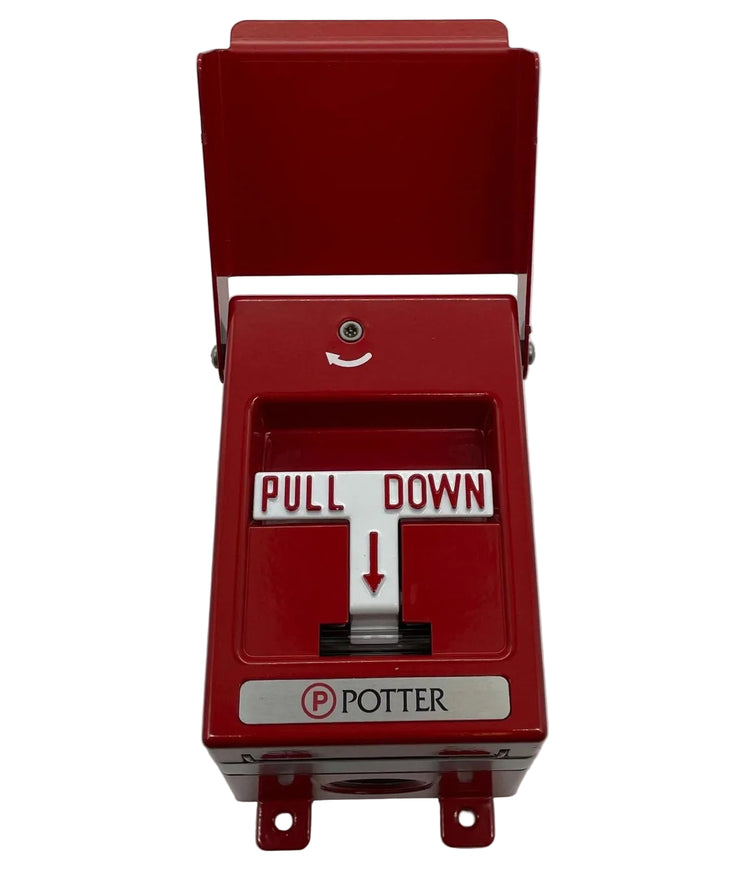 Potter RMS-6T-EXP-WP Explosion-Proof Weatherproof Fire Alarm Pull Station