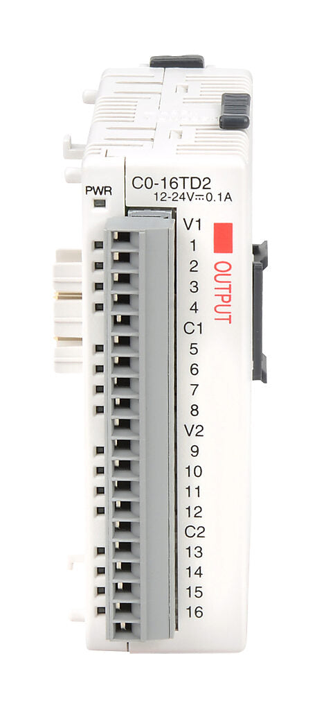 C0-16TD2 | CLICK 16-Point 12–24VDC Sourcing Discrete Output Module