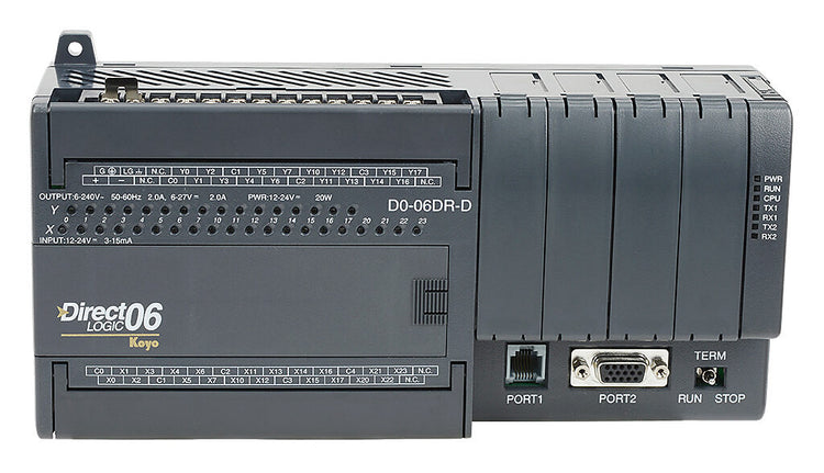 D0-06DR-D | Automation Direct Direct Logic 06 Micro PLC Model
