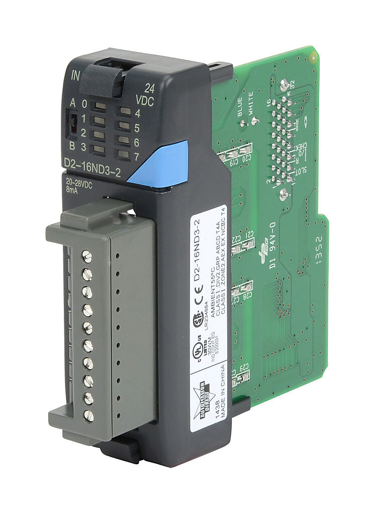 D2-16ND3-2 | Automation Direct 24V Discrete Input Module DL205 DirectLOGIC 205