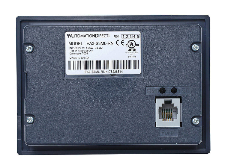 EA3-S3ML-RN | Automation Direct C-more Micro 3" Monochrome Serial HMI