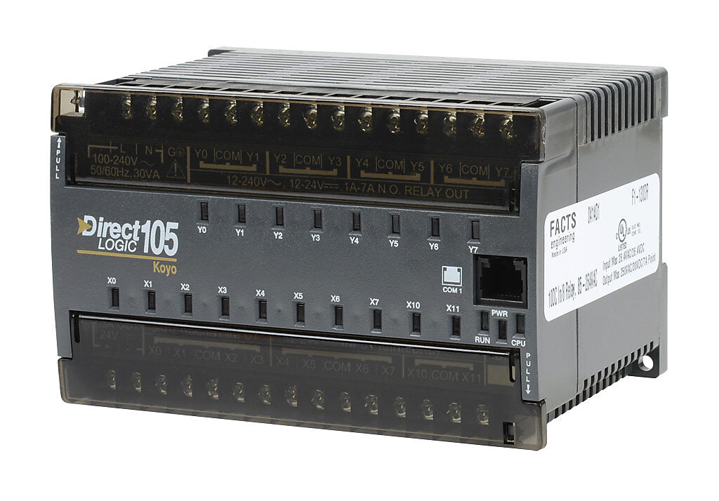 F1-130DR | Facts Engineering Brick PLC Relay Output Controller with 8 Channels