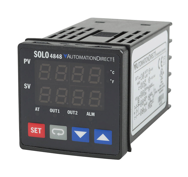 SL4848-VR-D | Automation Direct SOLO 1/16 DIN 24VDC Temperature Controller