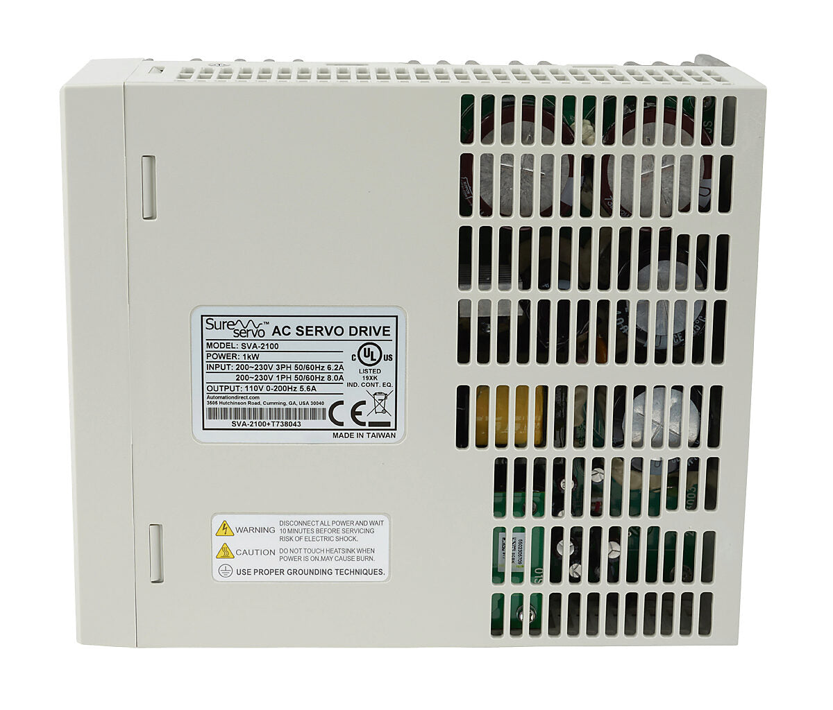 SVA-2100 | Automation Direct SureServo 1kW 230VAC Servo Drive