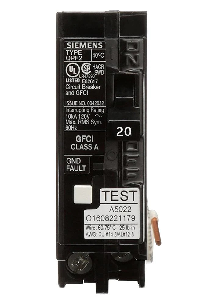 QF120A | Siemens 1 Pole Circuit Breaker