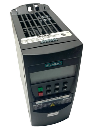 Siemens 6SE6440-2UD21-1AA1 MICROMASTER 440 1.1 kW Variable Frequency Drive