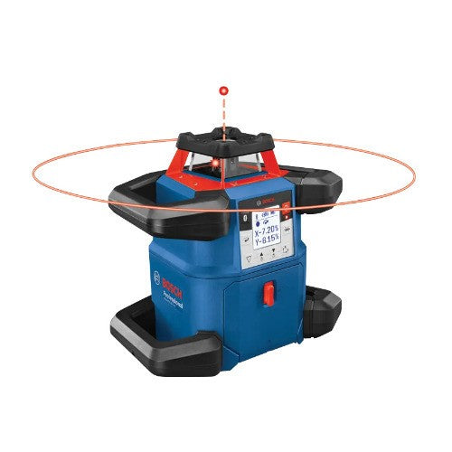 Bosch GRL4000-80CHV 18V Connected Green-Beam Rotary Laser with Dual-Axis Slope