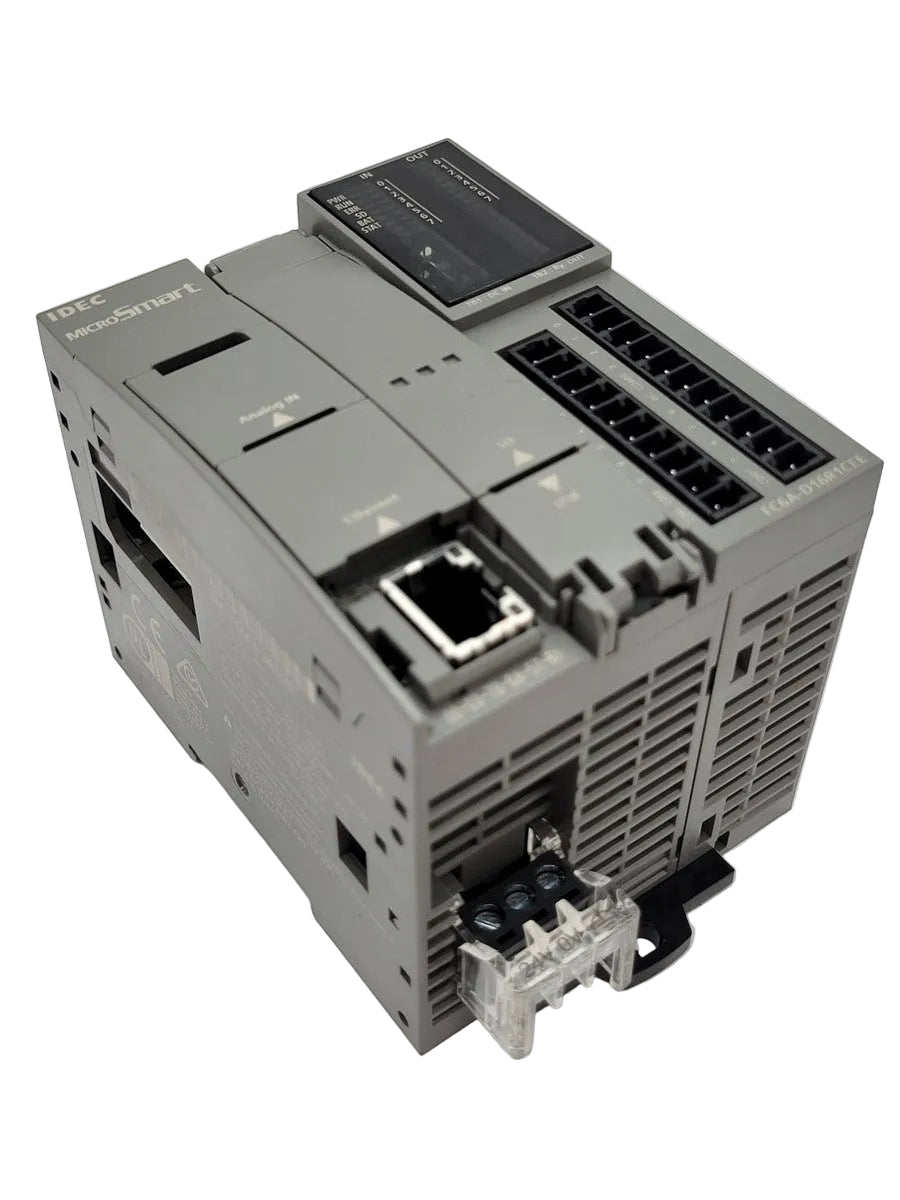 IDEC FC6A-D16R1CEE MicroSmart 16-I/O PLC CPU Module with Relay Outputs