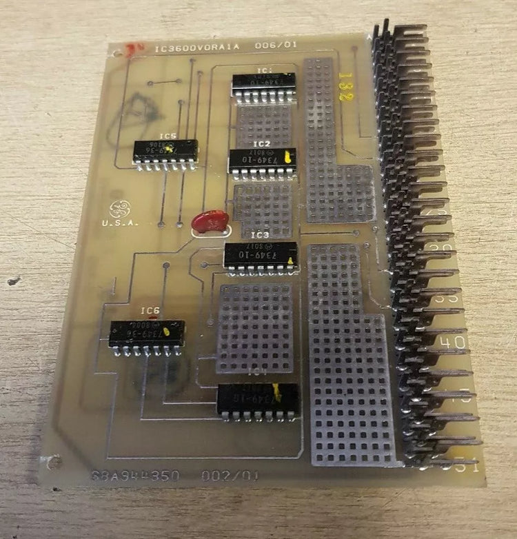 IC3600VORA1A | General Electric Logic Control Card