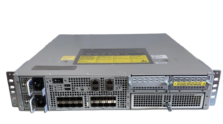 Cisco ASR1002-HX 100Gbps Modular Router with 1G SFP and 10G SFP+ Ports