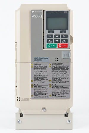 Yaskawa CIMR-PU4A0023FAA 15 HP P1000 Industrial Fan and Pump Drive