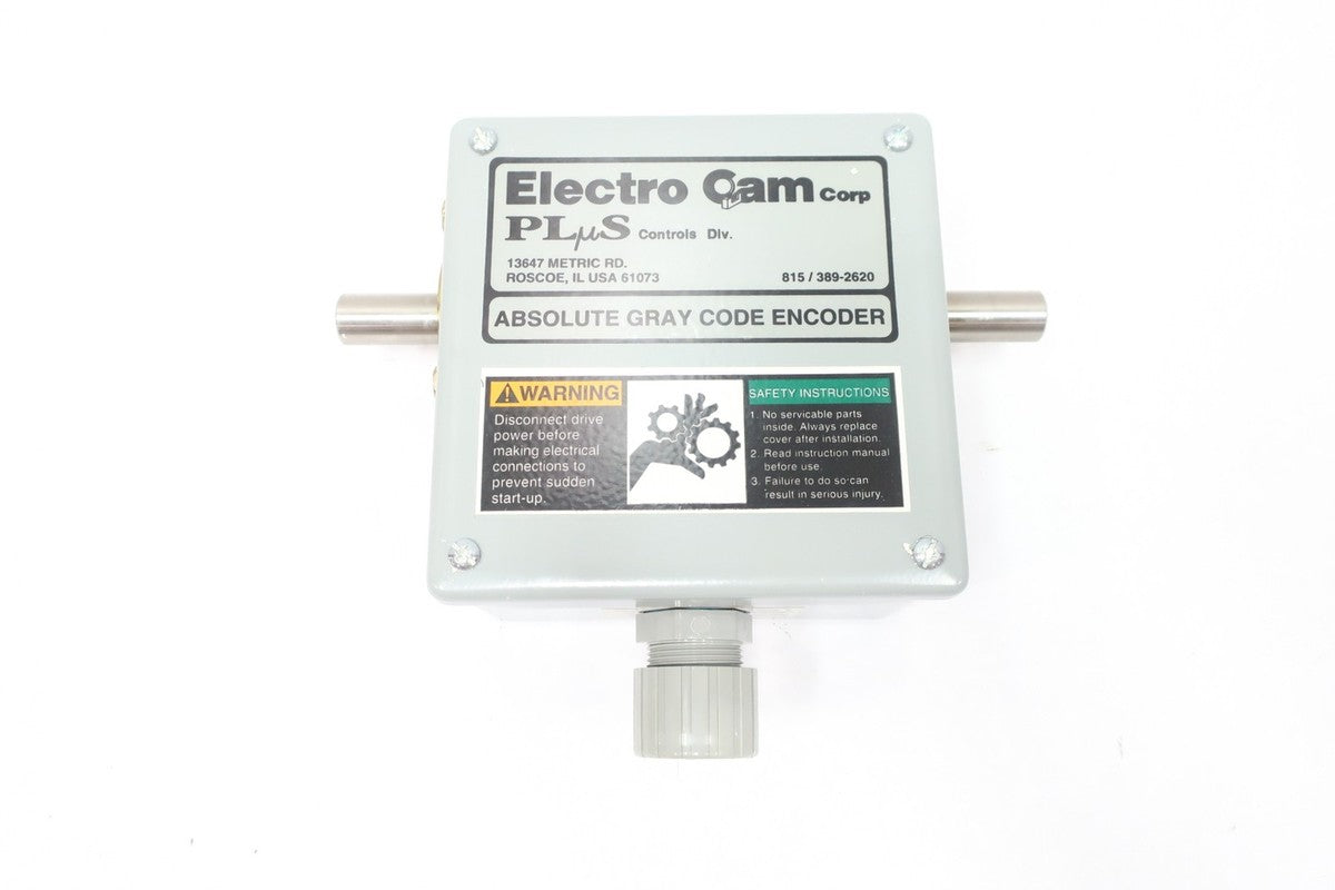Electro Cam PS-4256-12-DDP 8-Bit Absolute Gray Code Encoder