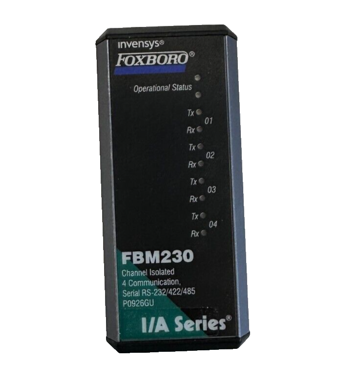 Invensys FBM230 Field Device System Integrator Four-Port Serial Module