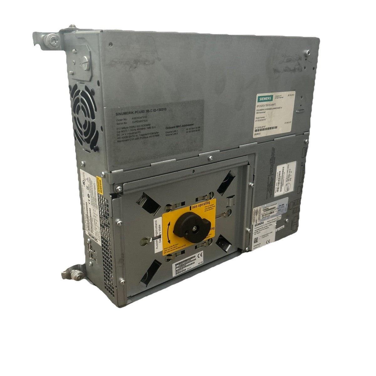 Siemens 6FC5253-7BX10-6AF0 SINUMERIK HMI Advanced Software for PCU Operator Interface