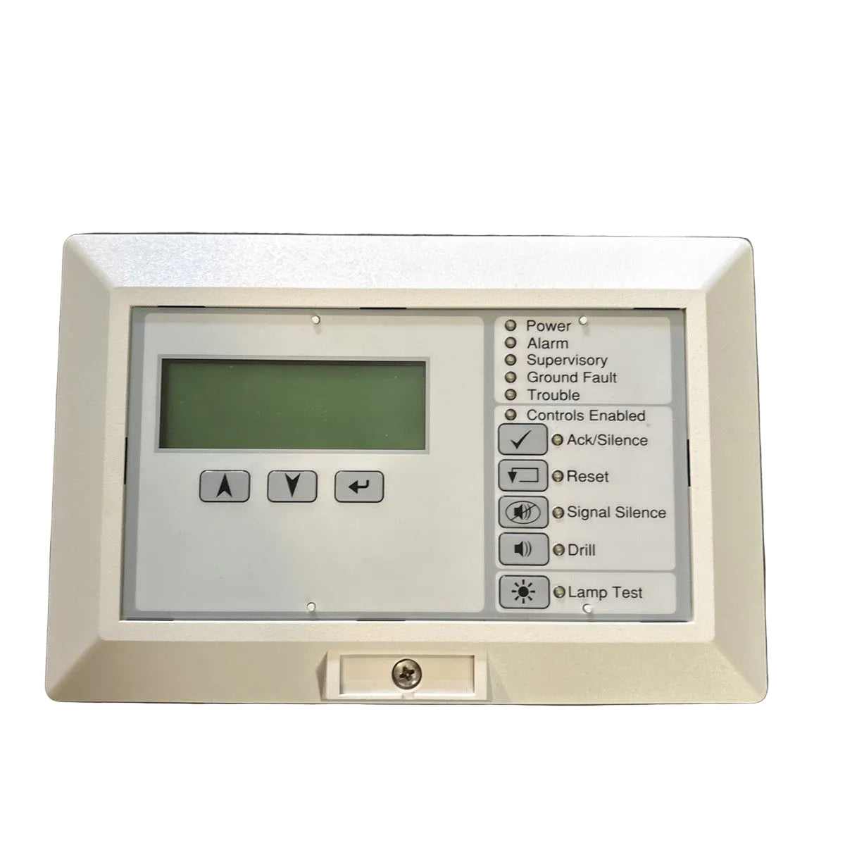 Edwards Signaling RLCD-C R-Series Remote LCD Fire Alarm Annunciator with Common Controls