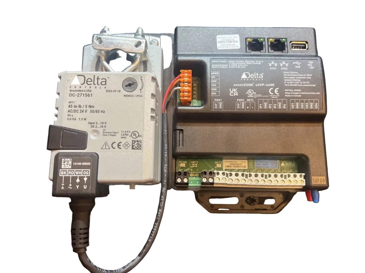 Delta Controls eZVP-440E enteliZONE Programmable VAV Controller