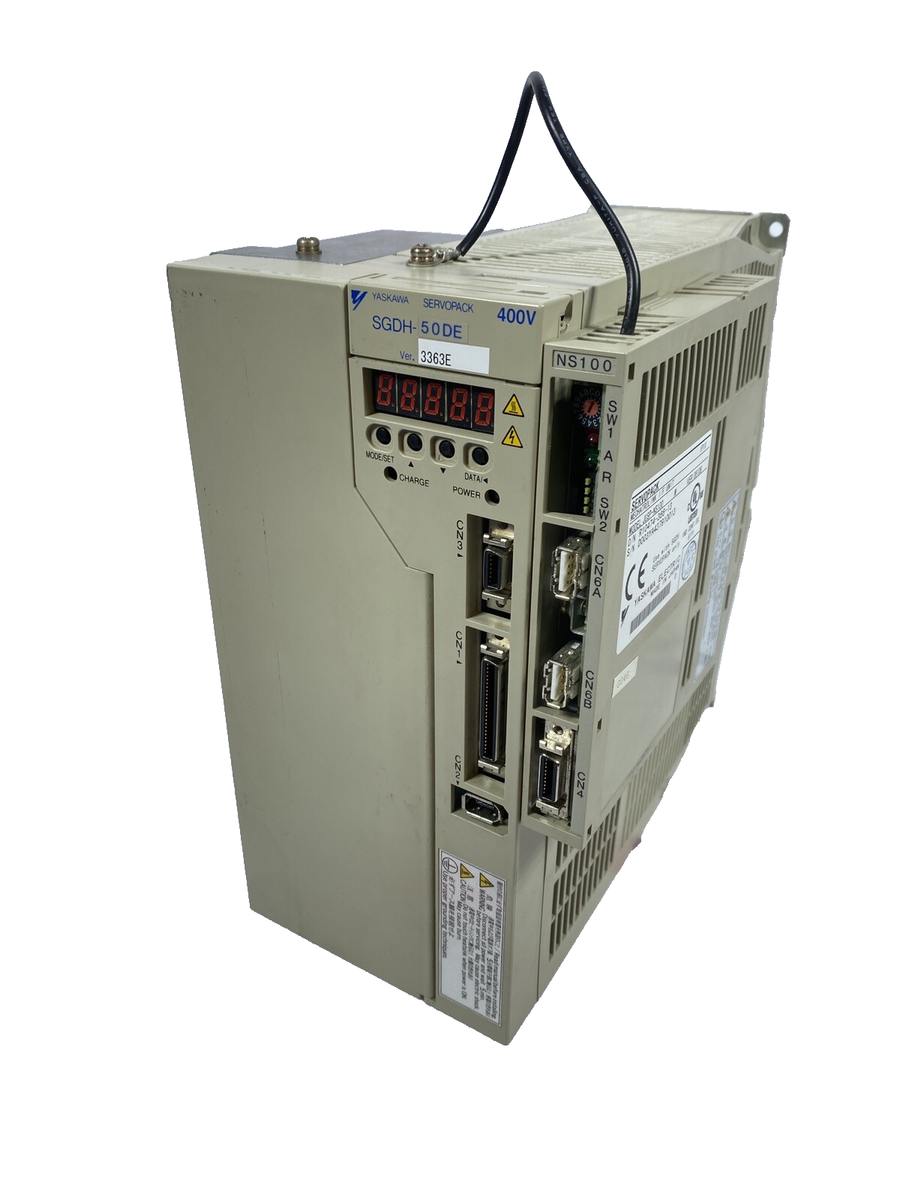 Yaskawa SGDH-50DE Sigma II 5 kW AC Servo Amplifier SERVOPACK