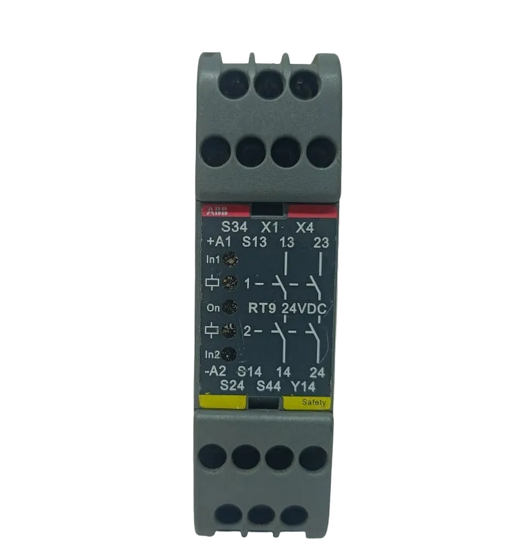 ABB 2TLA010029R0000 RT9 Universal Safety Relay for Machine Safety Systems
