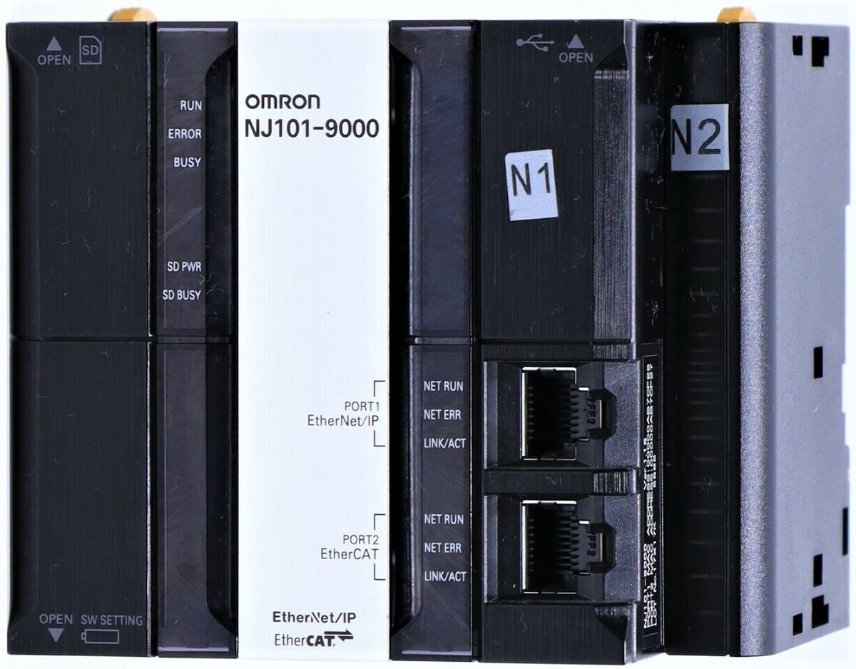 Omron Panel Rack NJ101-9000 | Omron PLC Module/Rack